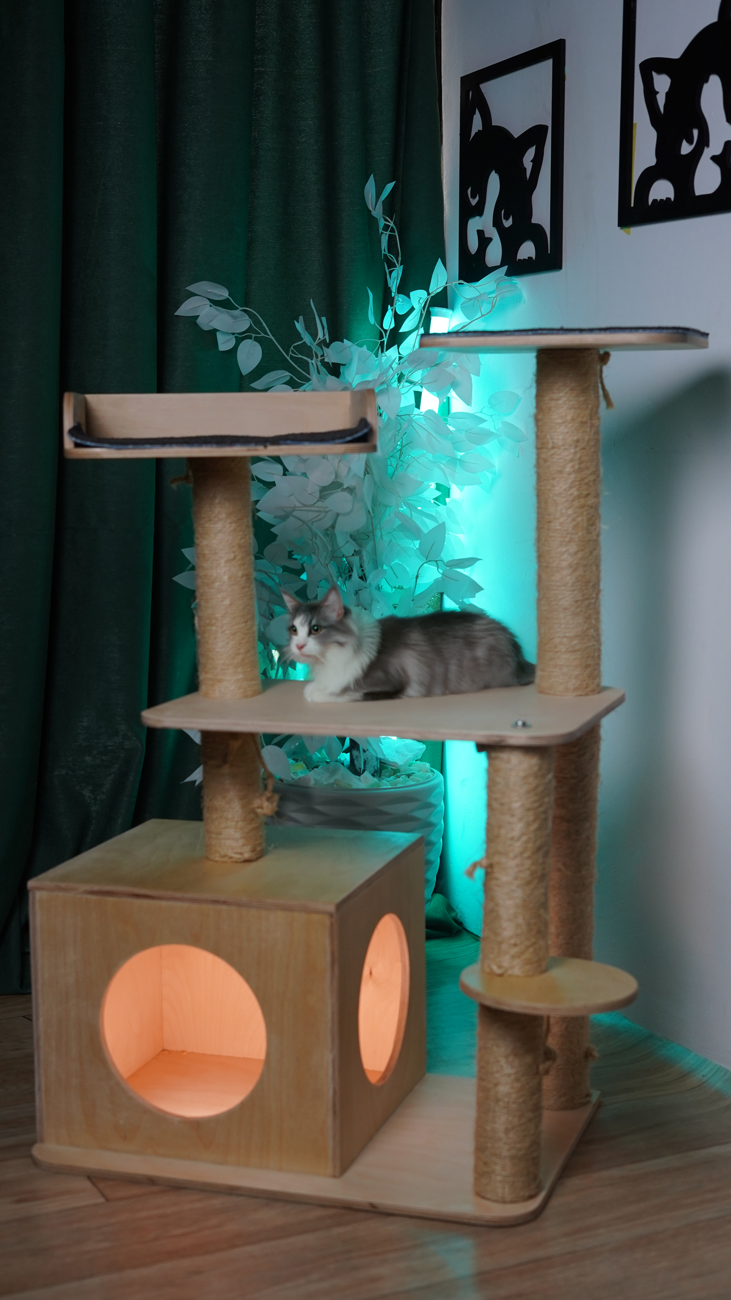 Medium Cat Tree House