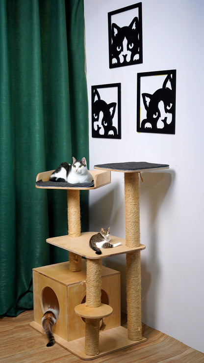 Medium Cat Tree House