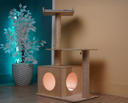 Small Cat Tree house