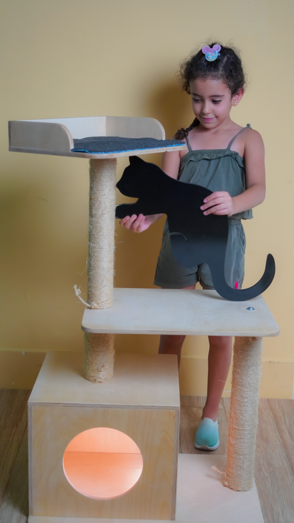 Small Cat Tree house