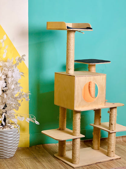 Large Cat Tree House