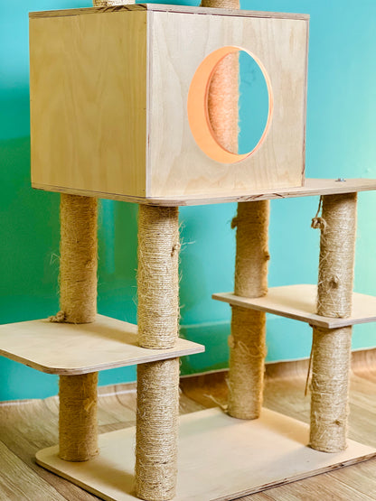 Large Cat Tree House