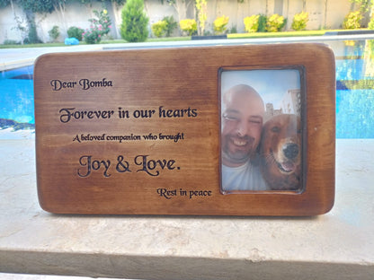 Wood Frame for Cat and Dog