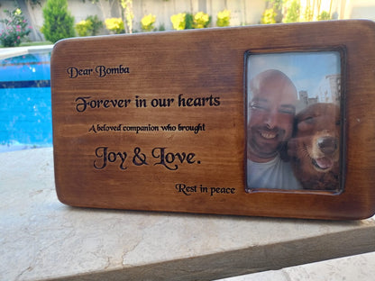 Wood Frame for Cat and Dog