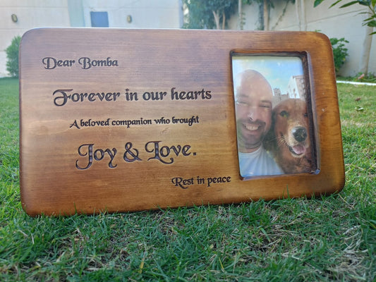 Wood Frame for Cat and Dog