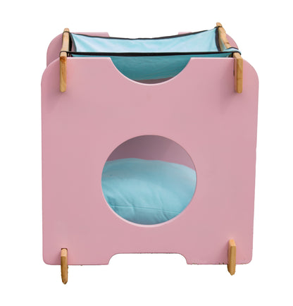 CAT Bed with a Hommock on TOP, Two-Levels Bed,